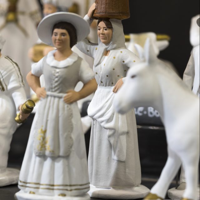 Santons Blancs de chez Arterra Marseille