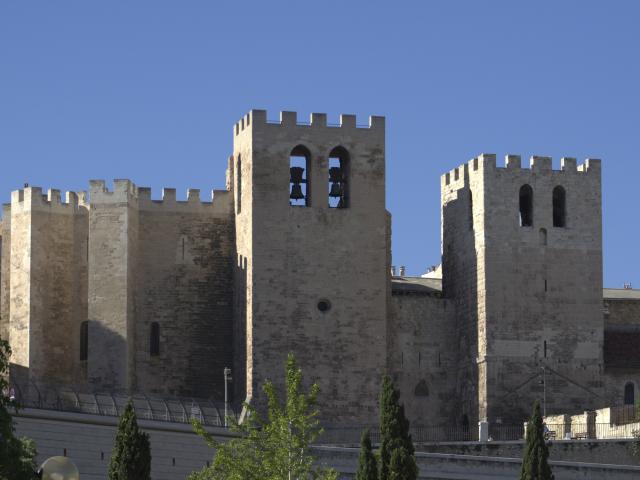 Abbaye St Victor, vue générale abbaye à Marseille