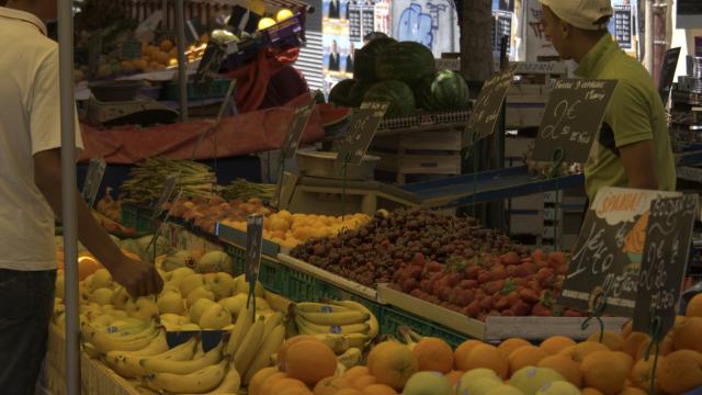 Marché de Noailles à Marseille, Marché fruits et légumes