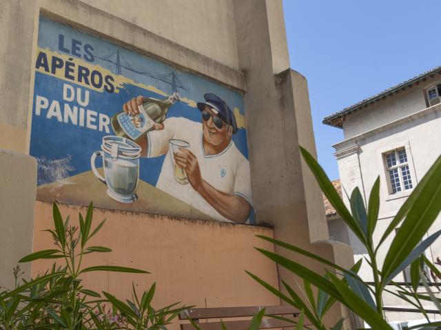 Quartier du Panier, affiche publicitaire