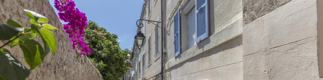 Passage et ruelles dans le quartier du Panier à Marseille