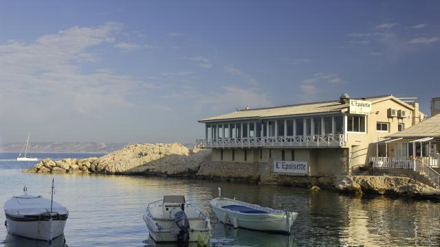 Vallon Des Auffes à Marseille, Restaurant L'épuisette