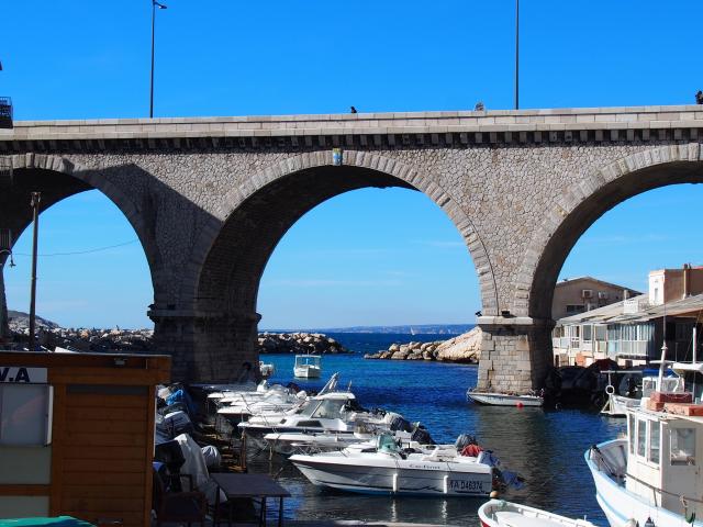 Pont du Vallon des Auffes Marseille