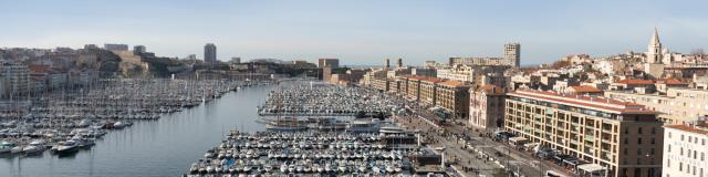 Vieux-Port Maresille vu du haut de la Grande Roue