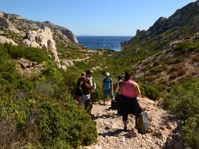 randonnée dans les Calanques de Marseille