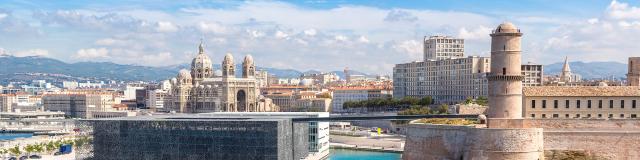 Le Mucem et le Fort Saint Jean à Marseille