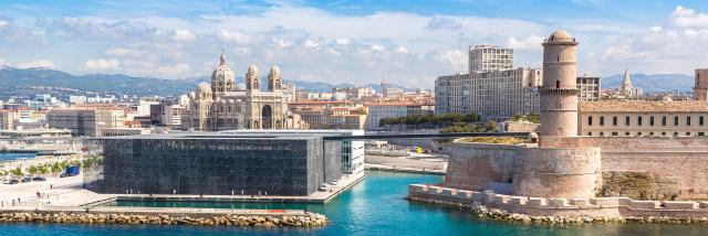 Le Mucem et le Fort Saint Jean à Marseille