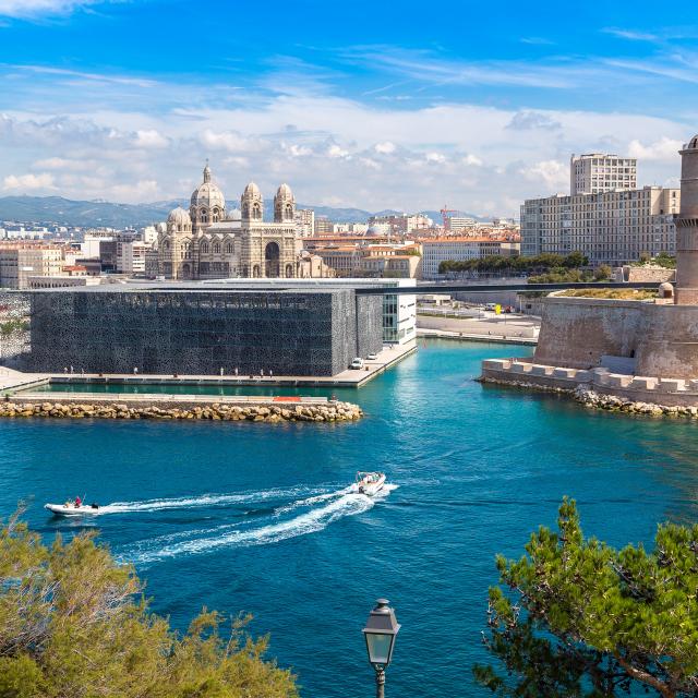 Le Mucem et le Fort Saint Jean à Marseille
