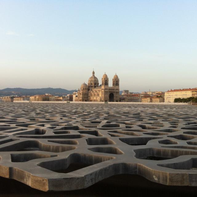 La Nouvelle Major, vue de la résille du Mucem
