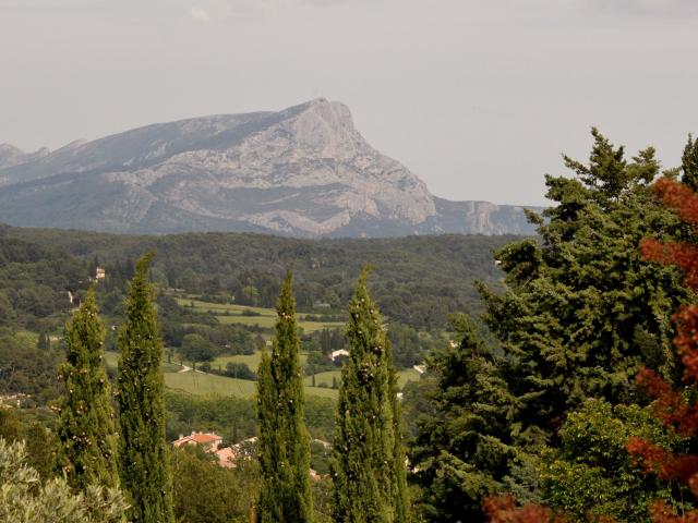 Paysages d'Aix En Provence vue sur la Sainte Victoire