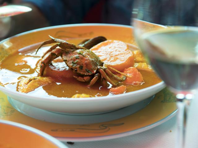 assiette de bouillabaisse