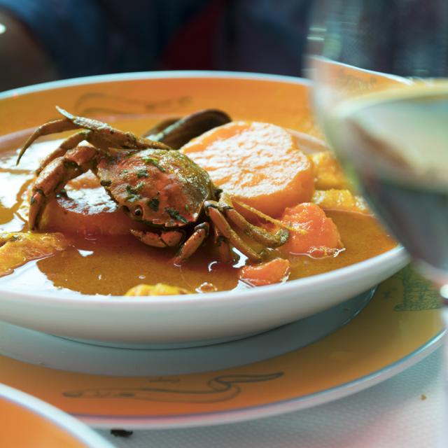 assiette de bouillabaisse