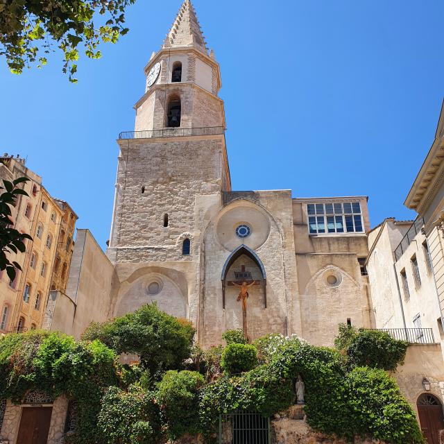 Eglise des Accoules dans le quartier du Panier