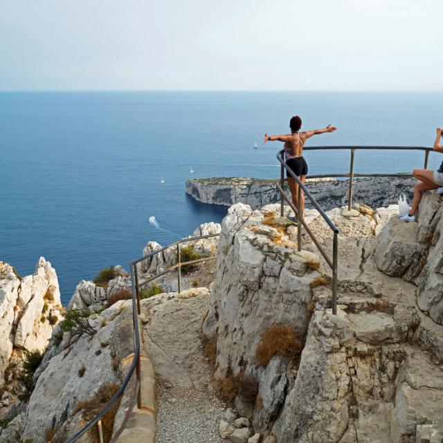 belvédère de Sugiton dans les calanques