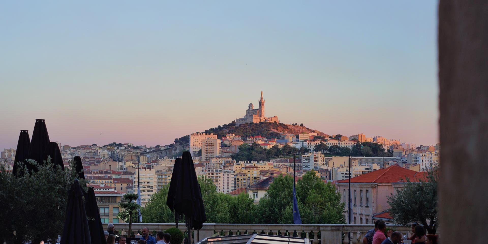 Vue sur Notre Dame de la Garde