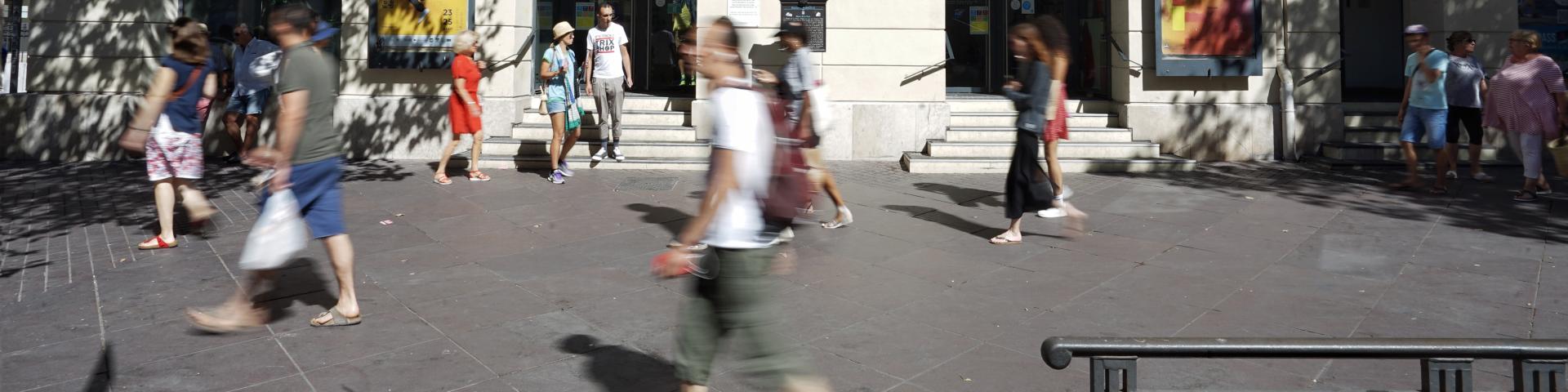 Devanture de l'office de tourisme et des congrès de marseille