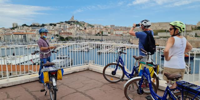 Balade en vélo avec Fada Bike- Esplanade St Laurent à Marseille