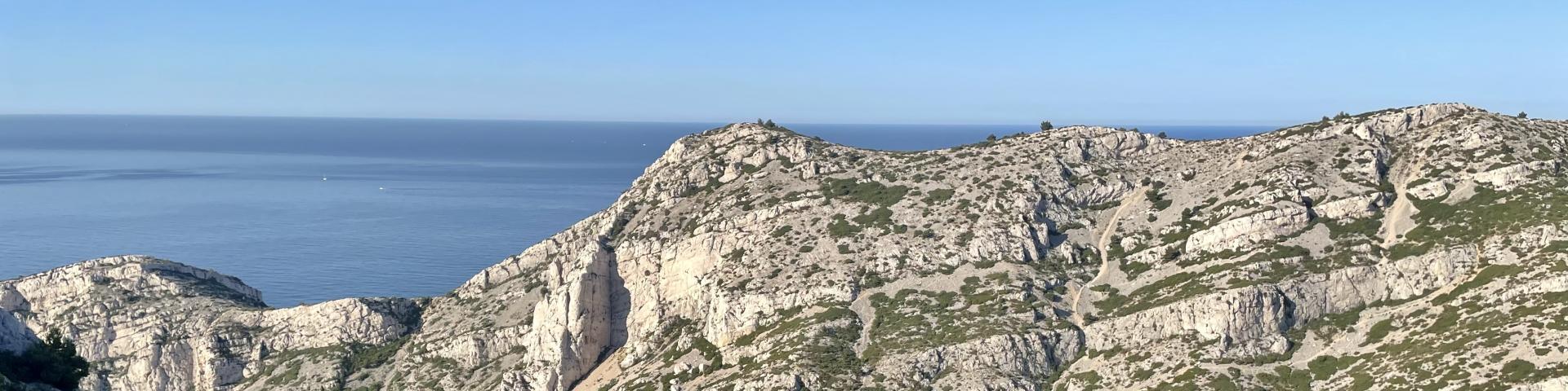 Calanque De Morgiou vue d'en haut
