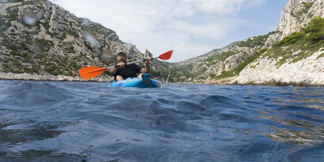 Les Calanques en Kayak des mers