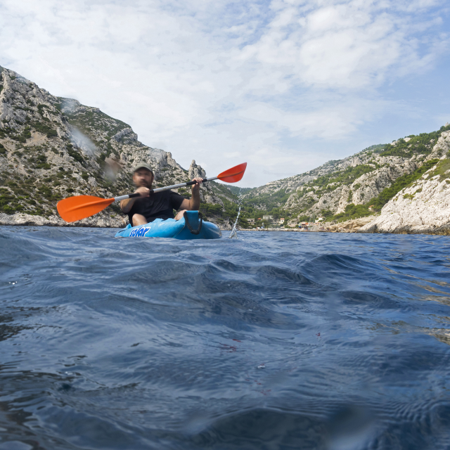 Les Calanques en Kayak des mers