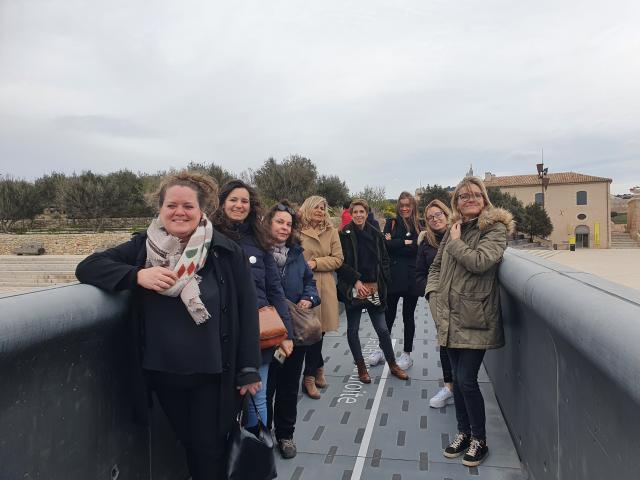 Groupe au Mucem