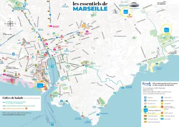 地图 Les Essentiels De Marseille Camper Parkings