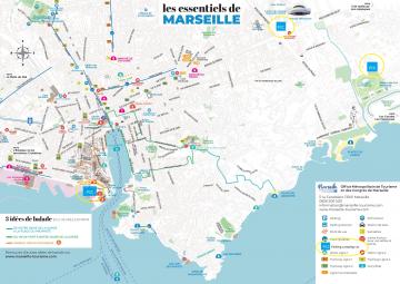 Plan Les Essentiels De Marseille Stationnements Camping Car