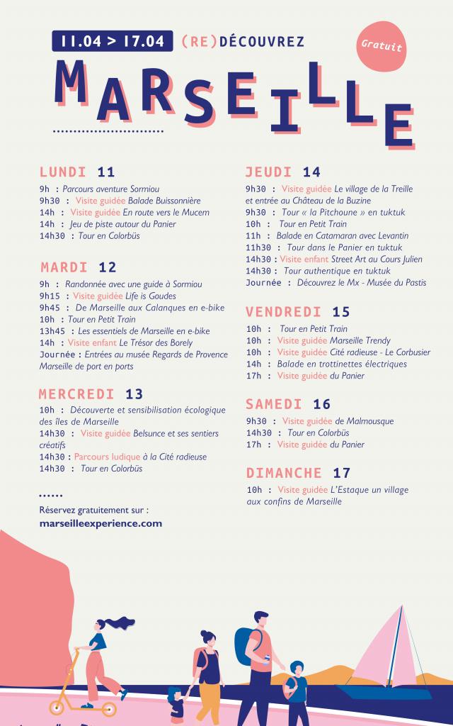 Programme Semaine Marseille Experience