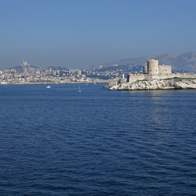 Château D'if Vue De La Mer