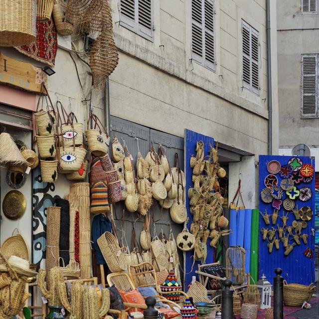 Boutique dans le quartier noailles