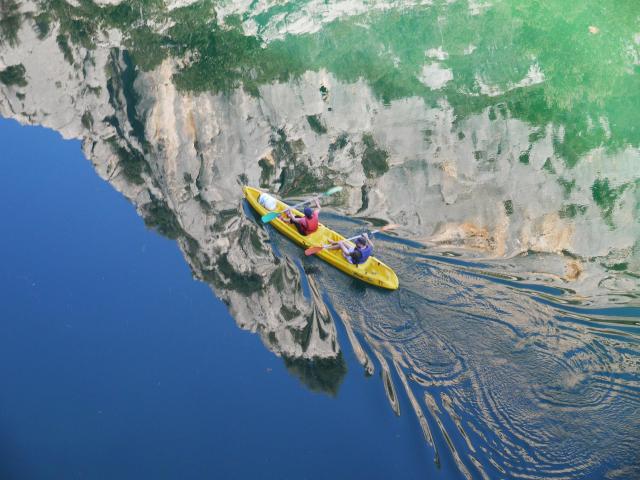 Kayak dans les Gorges Du Verdon