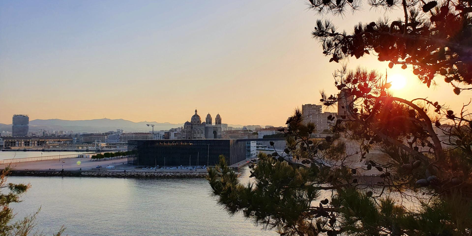 Cathédrale De La Major, Mucem, Vue Du Pharo