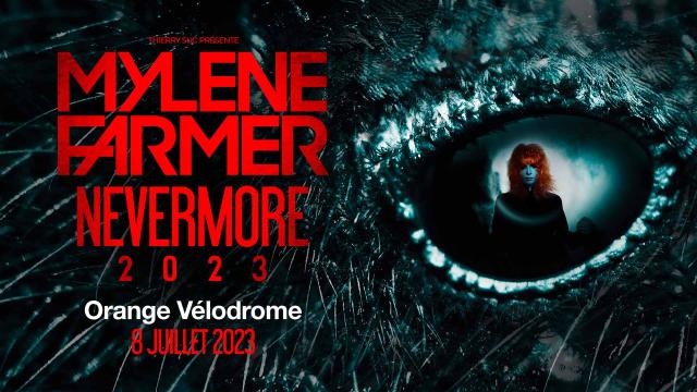 affiche concert Mylène Farmer Orange Velodrome 2023