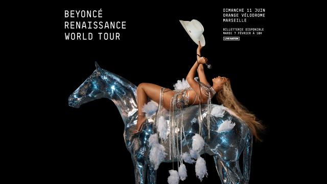 Affiche Beyonce Marseille