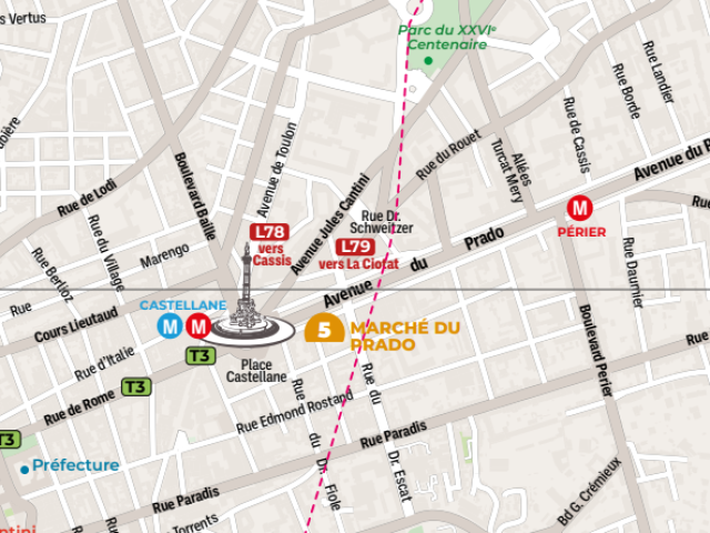 Carte Bus Cassis Et La Ciotat