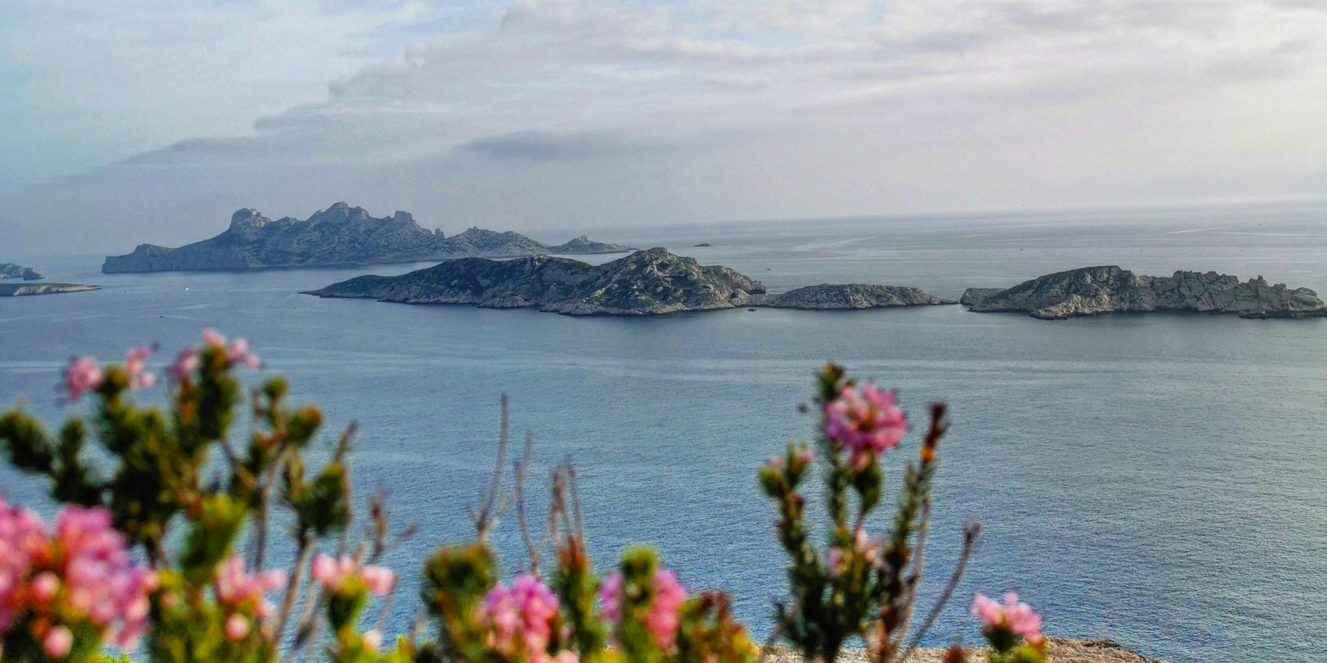 Archipel de Riou depuis le Sémaphore de Callelongue
