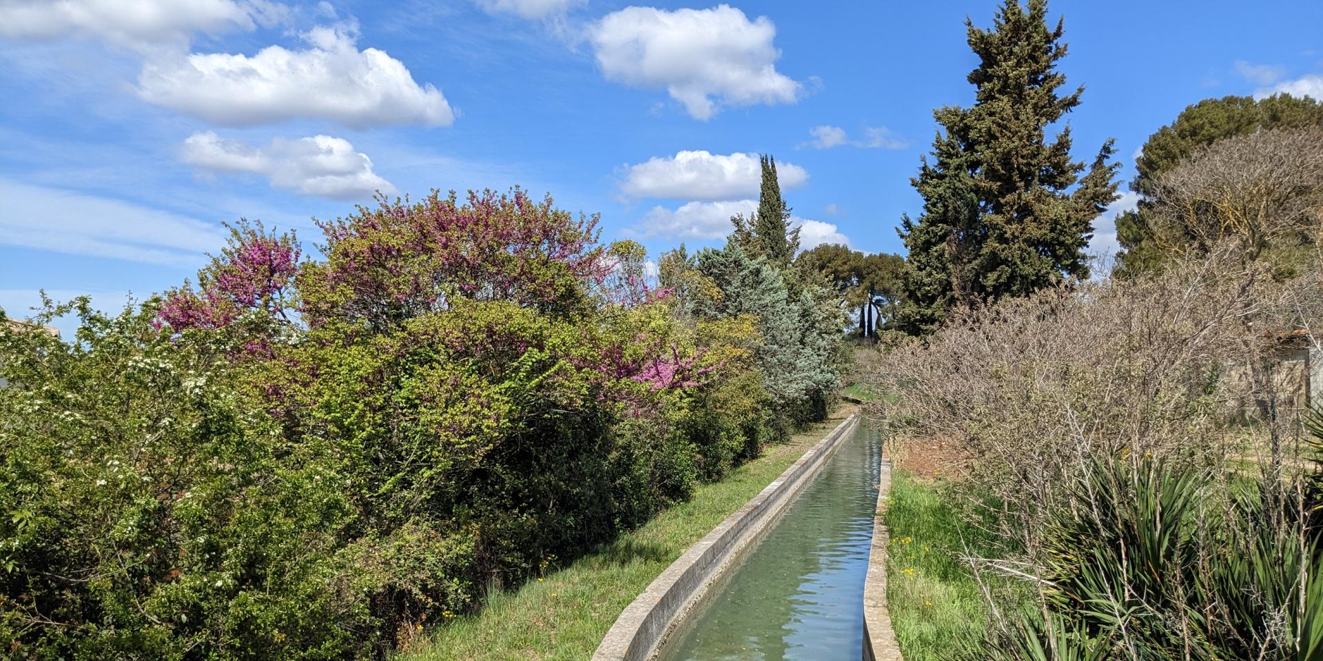 Canal de Marseille, Les Camoins