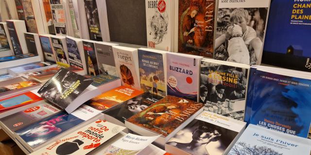 Intérieur de librairie L'Histoire de l'Oeil