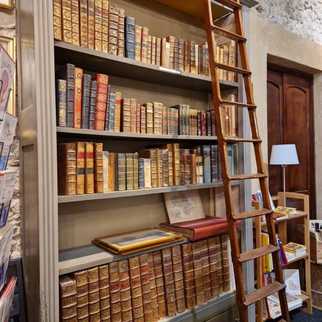 Intérieur librairie Les Arcenaulx