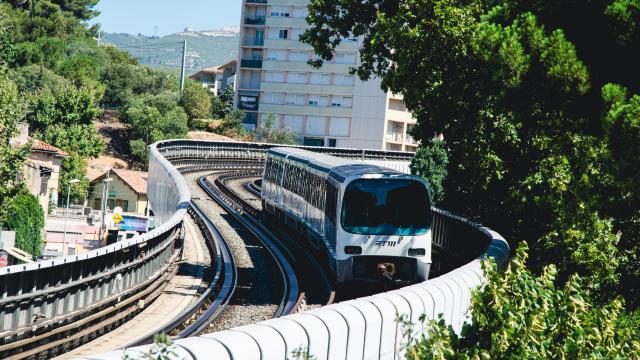 Photo du Métro M1 de Marseille