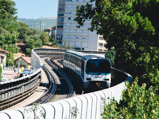 Photo du Métro M1 de Marseille