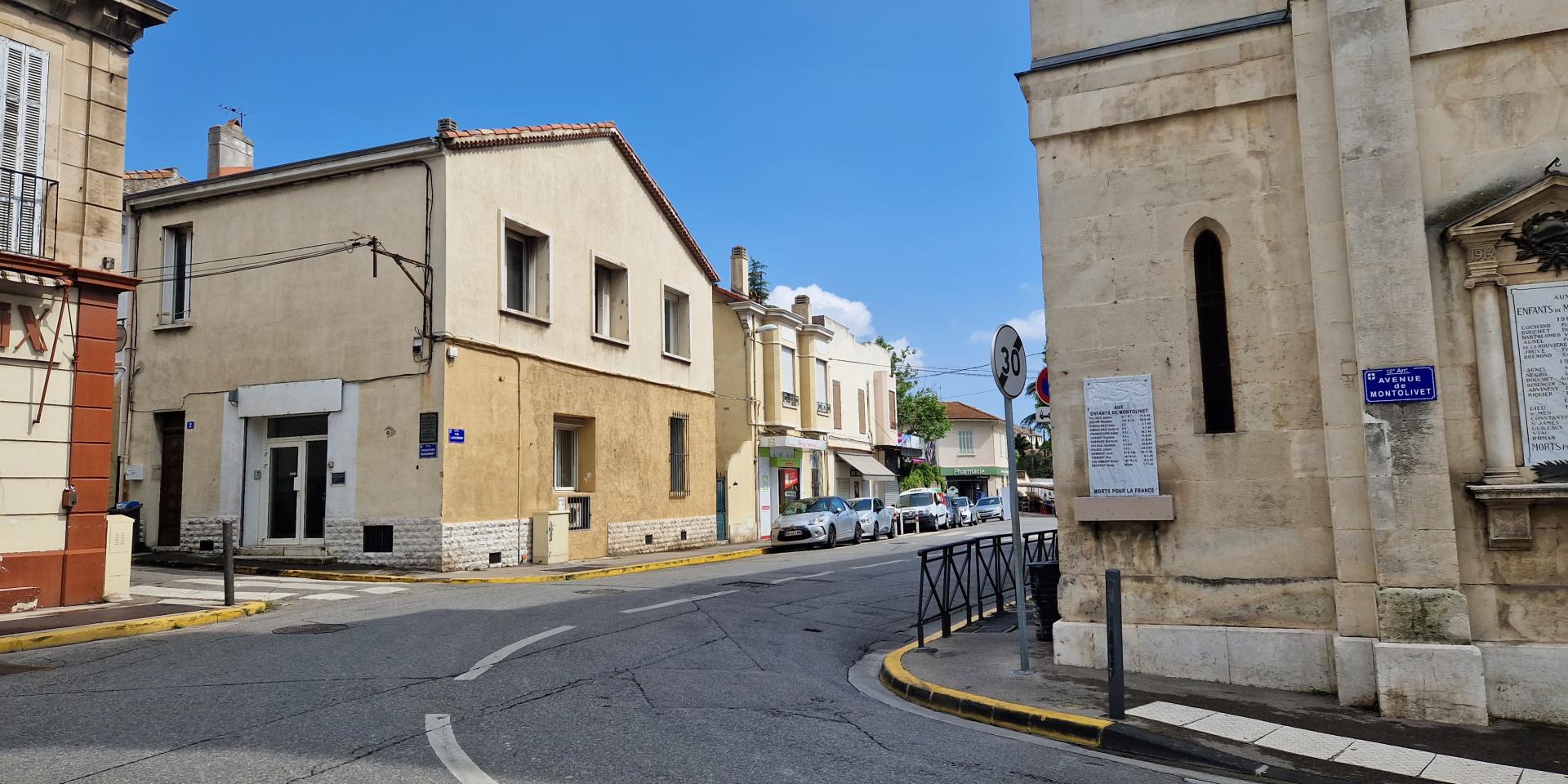 Rue dans la quartier de Montolivet