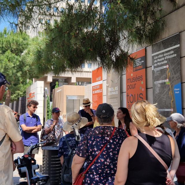 Visite Guidée du Panier, départ au Musée d'Histoire de marseille