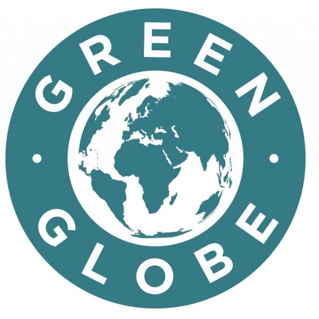 Label Green Globe