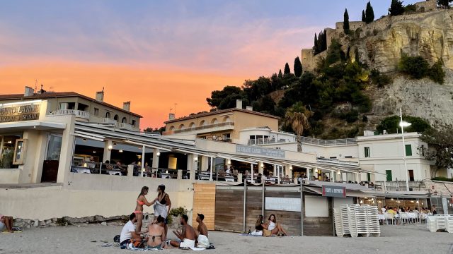 Cassis, plage