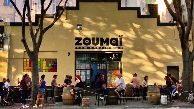 terrasse du bar zoumai