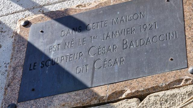 Saint Mauront Plaque César Baldaccini