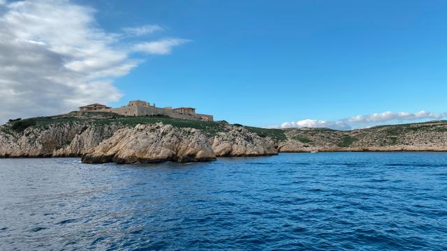 Photos îles Frioul depuis la mer