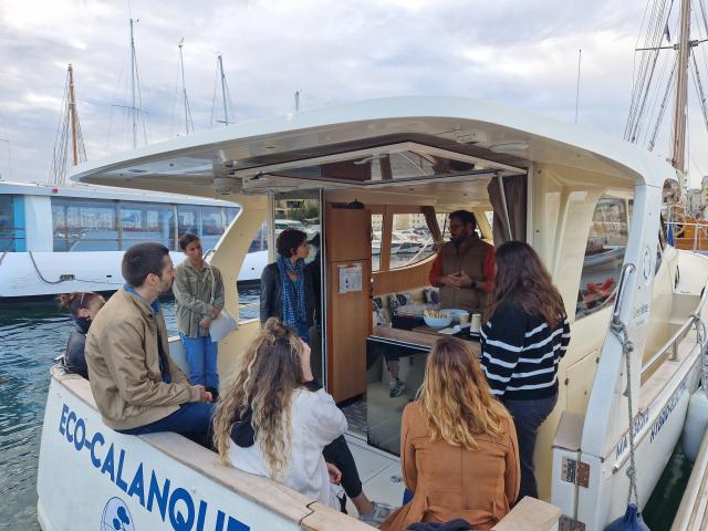Eductour Marseille Durable en bateau