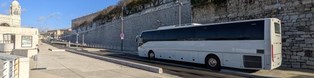 Stationnement Autocars Mucem Et Virage Vaudoyer